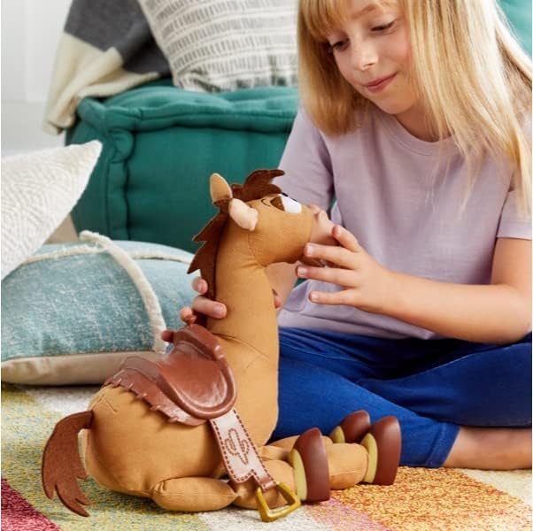Disney Store Official Talking Action Figure from Toy Story, Features Sounds and Phrases from The Movies, Interacts with Other Figures and Toys – Bullseye