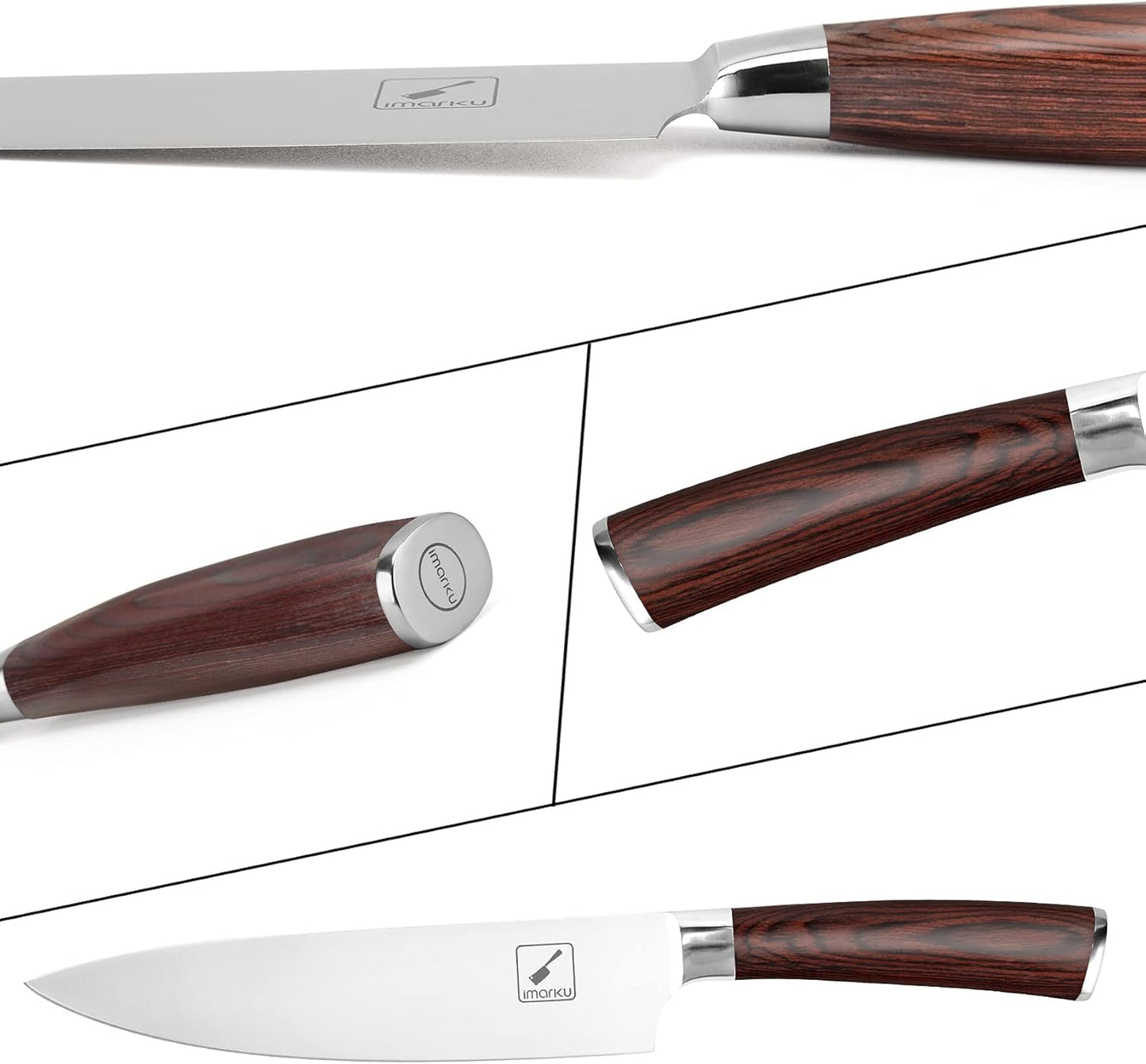 Kitchen Knife 8 Inch Chef's Knives High Carbon Japanese SUS440A Stainless Steel