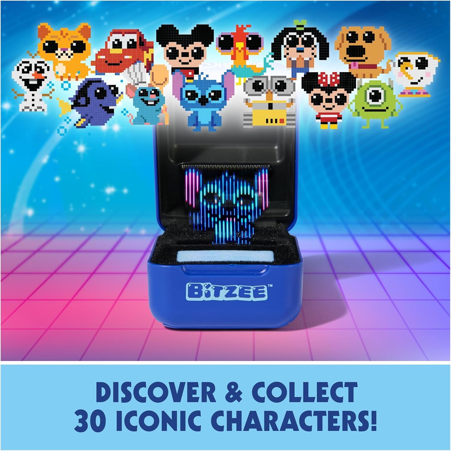 Disney with 30 Interactive Characters Inside, Reacts to Swipes, Tilts & Taps, Disney Toys & Digital Pet Kids Toys for Girls, Boys & Fans