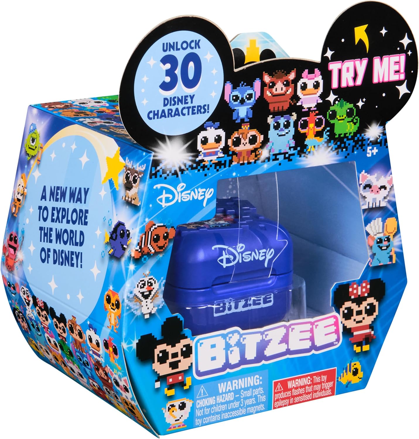 Disney with 30 Interactive Characters Inside, Reacts to Swipes, Tilts & Taps, Disney Toys & Digital Pet Kids Toys for Girls, Boys & Fans
