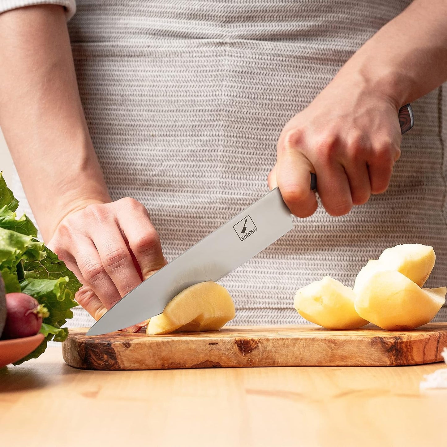 Kitchen Knife 8 Inch Chef's Knives High Carbon Japanese SUS440A Stainless Steel
