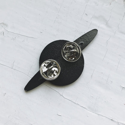 Uranus Enamel Pin