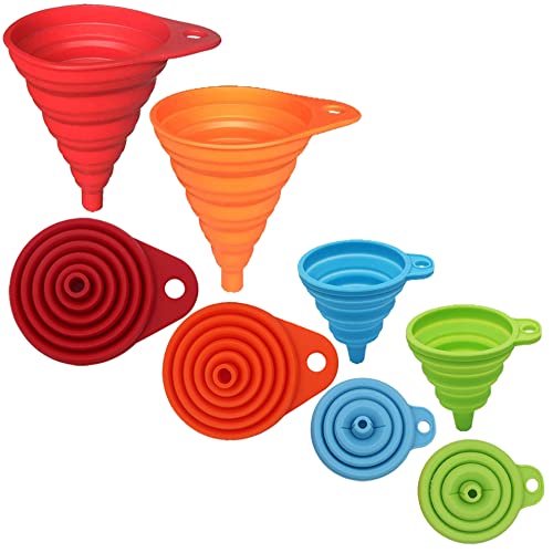 KongNai Kitchen Funnel Set 4 Pack