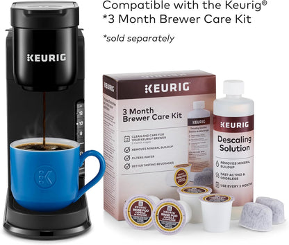 K-Express Single Serve K-Cup Pod Coffee Maker, 3 Brew Sizes, Strong Button Feature, 42oz Removable Reservoir, Black
