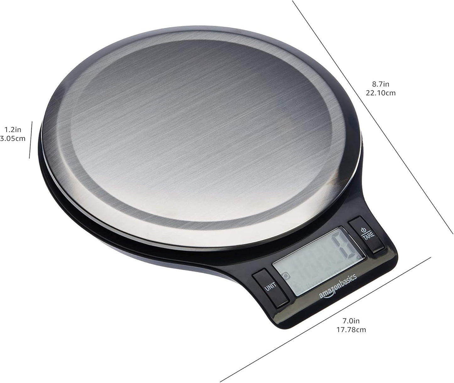 Digital Kitchen Scale with LCD Display,
