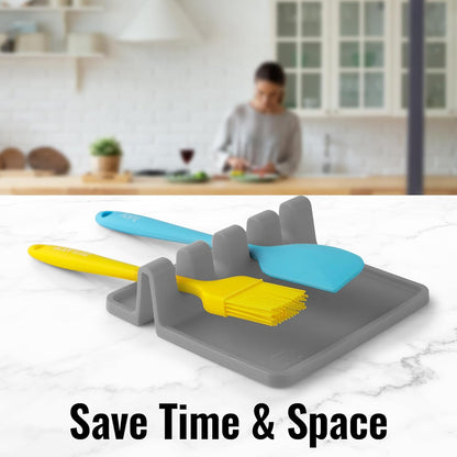 Zulay Silicone Utensil Rest 2 pack