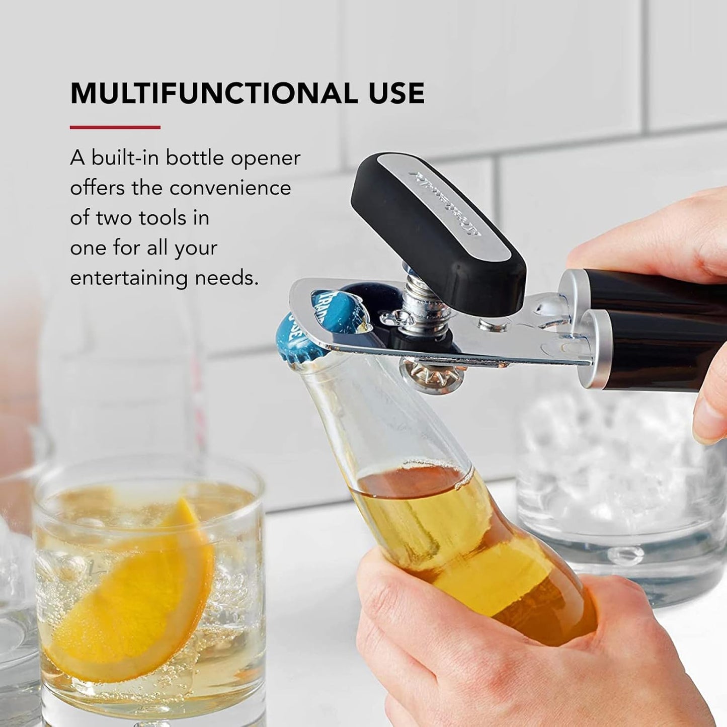 KitchenAid Classic Multifunction Can Opener and Bottle Opener