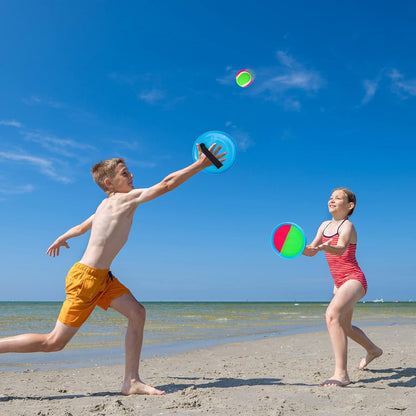 Ayeboovi Toss and Catch Ball Game Outdoor Toys for Kids Yard Games Beach Toys Outside Games for 3 4 5 6 7 8 9 10 Year Old Boys Girls
