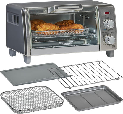 Crisp 'N Bake Air Fry Countertop Convection Toaster Oven, Medium Capacity