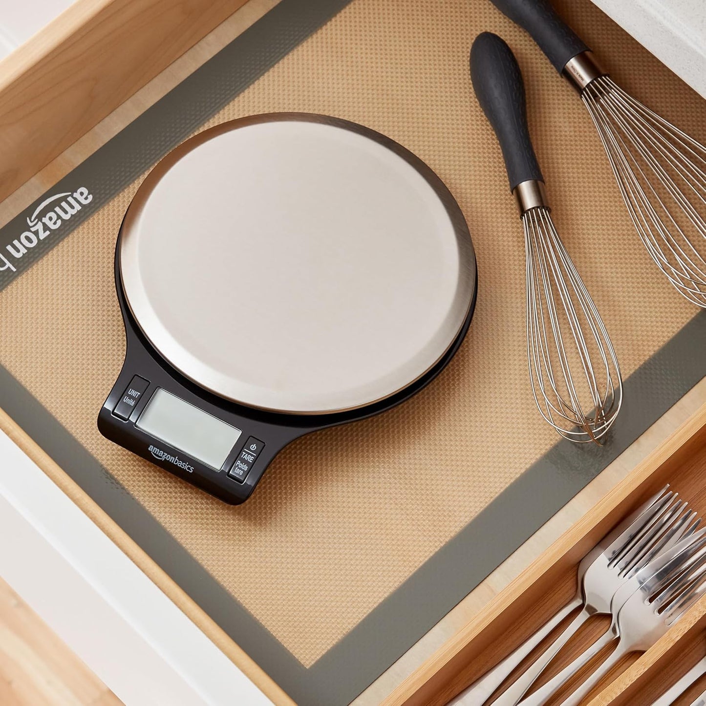 Digital Kitchen Scale with LCD Display,