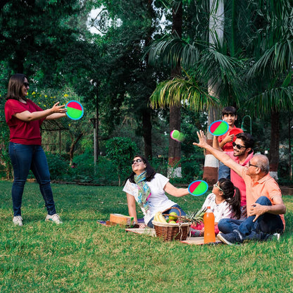 Ayeboovi Toss and Catch Ball Game Outdoor Toys for Kids Yard Games Beach Toys Outside Games for 3 4 5 6 7 8 9 10 Year Old Boys Girls